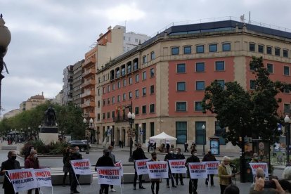 Imagen del acto de Òmnium en Tarragona.