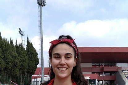 La atleta del Nàstic Andrea Pascual