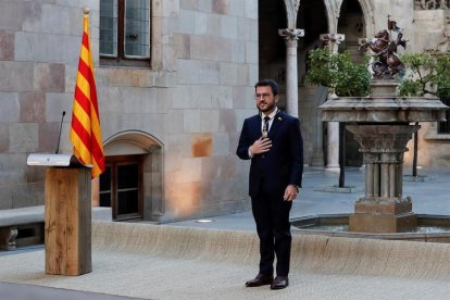 Pere Aragonès, presidente de la Generalitat de Catalunya.