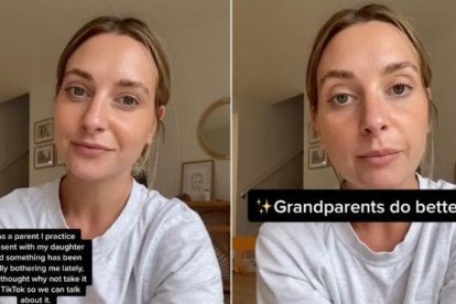 Brittany Baxter, la madre australiana que se ha hecho viral por sus reflexiones.