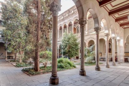 INterior de la Universitat de Barcelona.