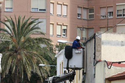 A l'octubre hi va haver un operatiu als carrers de les verges.