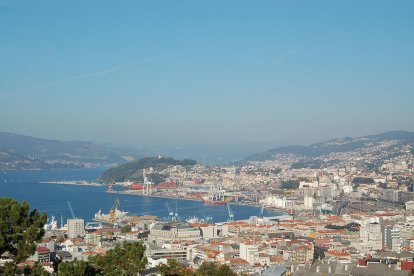 Imagen de archivo del puerto de Vigo.