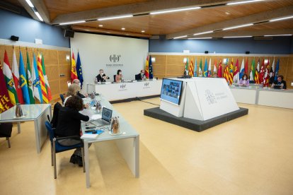 El Consejo Interterritorial de Salud del 24 de marzo del 2021 en Madrid.