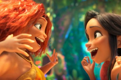 Fotograma del film 'Els croods: una nova era'.