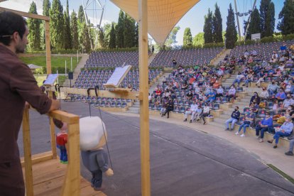 'La última historia de Julio César' fue uno de los últimos actos del Tarraco Viva de este 2021.