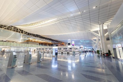 Imagen de archivo de la terminal de laaeroport de Haneda, en Tokio