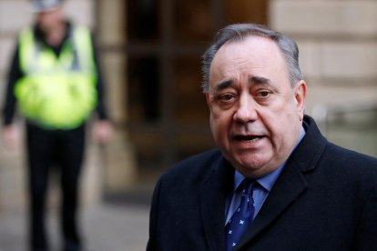 L'exprimer ministre escocès, Alex Salmond.