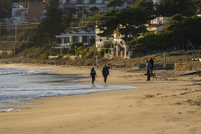 Imagen de la playa Llarga de Tarragona.