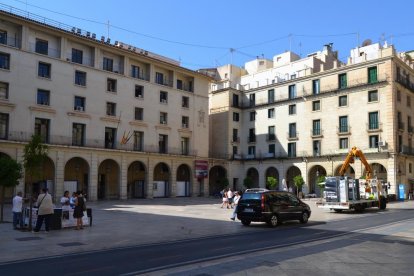 Imatge de l'edificiq ue acull l'Audiència Provincial d'Alacant.