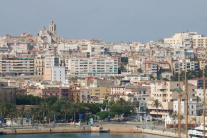 Vista de part de la ciutat de Tarragona.