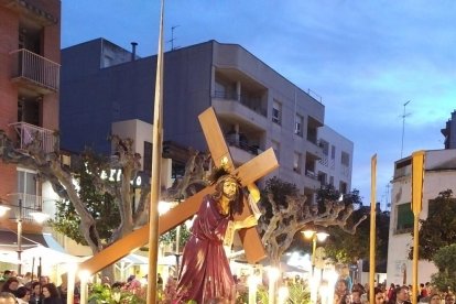 Imagen de archivo de la Semana Santa de Cambrils.