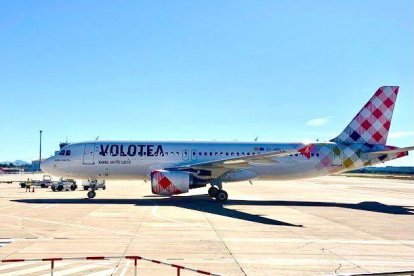 Imatge de l'avió de Volotea.