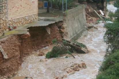 Una de les destrosses provocades pels aiguats.