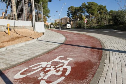 Imagen de archivo del carril bici de Misericordia, el cual se alargará.