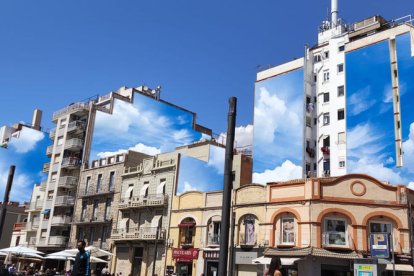 'Un tros de cel al Mercat', un dels projectes que han accedit a la fase final de votació.