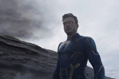 El actor Richard Madden en el film 'Eternals'.