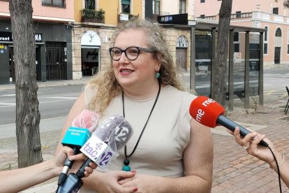 Sandra Ramos, la portaveu del Grup Municipal Socialista de Tarragona.