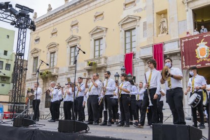 L'Entrada de Músics va ser un dels actes que més gent va aplegar per Santa Tecla.