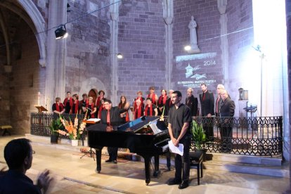 El Prades Cor, en una imagen de archivo de una edición anterior del Festival Mateu Fletxa.