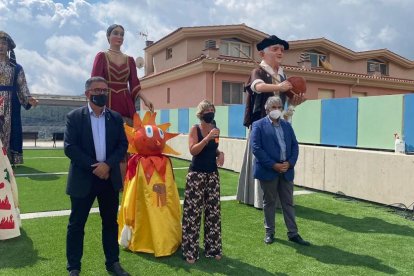 Noemí Llauradó inaugura en el Alforja el Jardín de Infancia Municipal La Ribeta