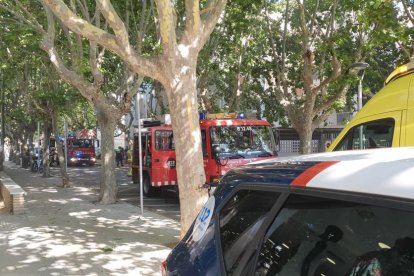 Los bomberos han recibido el aviso a las 17.30 horas.