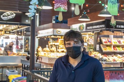 Dídac Nadal, al Mercat Central de Tarragona, és el president d'Espimsa des del 2019.