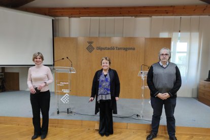 Pla general de la presentació de l'acord marc entre la Diputació de Tarragona i la URV.