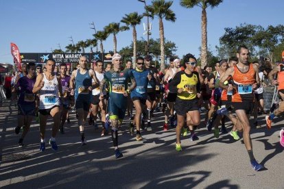 Imatge d'arxiu de la Mitja Marató.