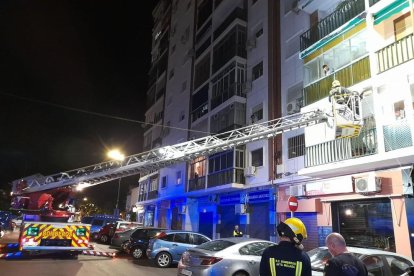 Imatge d'arxiu d'una intervenció dels Bombers de Màlaga.