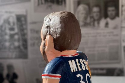 Imagen del «caganer» de Messi