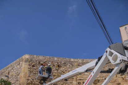 L'actuació a la baixada del Roser va començar el 31 d'agost.