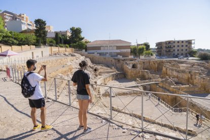 L'actuació a la baixada del Roser va començar el 31 d'agost.