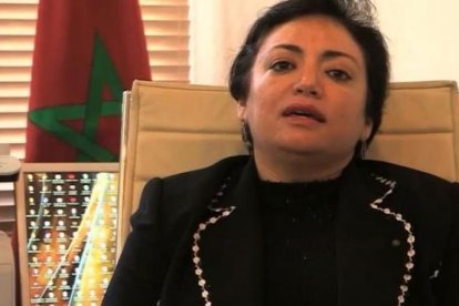 Nawal Khalifa, primera dona presidenta d'un club al Marroc.