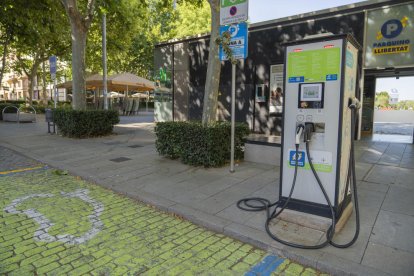 Los puntos de recarga eléctricos instalados.