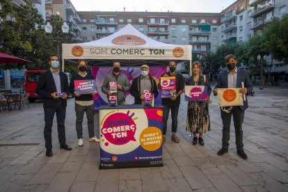 Imagen de la presentación de la campaña Bons Comerç Tarragona.