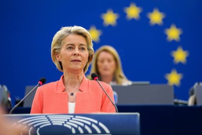 La presidenta de la Comissió Europea, Ursula Von der Leyen.