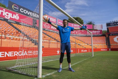 Manu García ha aconseguit deixar a zero la porteria en els tres primers partits de la lliga i apel·la als aficionats granes a seguir animant com en els darrers duels.