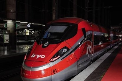 Iryo se presentó este jueves a la estación de Atocha, en Madrid.