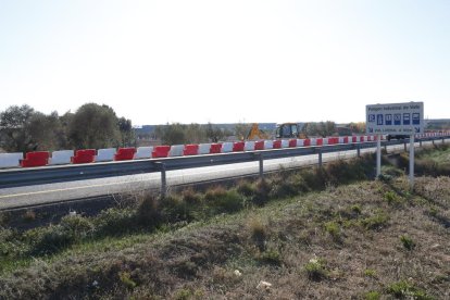 Terrenos de crecimiento del polígono industrial de Valls por la zona norte.