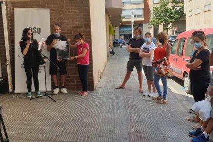 Acte en conmemoració a les víctimes de les drogues de dimecres.