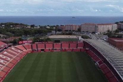 Una imagen del Nou Estadi de Tarragona.