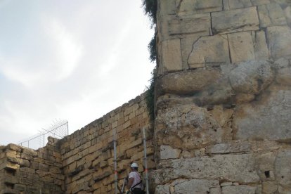 Finalitza la intervenció d'urgència a la Torre de Minerva de Tarragona