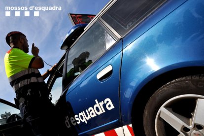 Imatge d'arxiu d'un vehicle dels Mossos d'Esquadra.