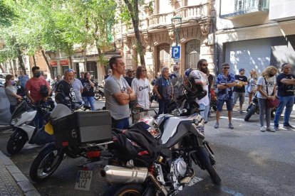 Imatge de la manifestació que va tenir lloc dissabte a la ciutat.