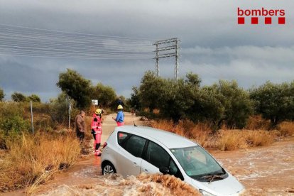 Imatge dels efectes del temporal.