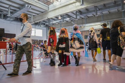 Los personajes 'anime' fueron la tónica habitual al Palau de Congressos de Tarragona.