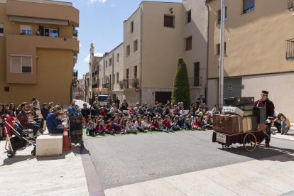 Espectáculo de calle del Imposible en 2019.