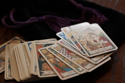 Imatge d'arxiu d'unes cartes del tarot.