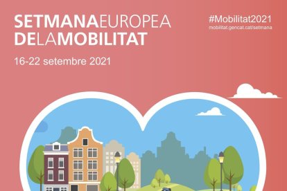 Cartel de la Semana Europea de la Movilidad 2021.